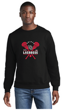 Core Fleece Crewneck Sweatshirt / Black / Kempsville High School Lacrosse