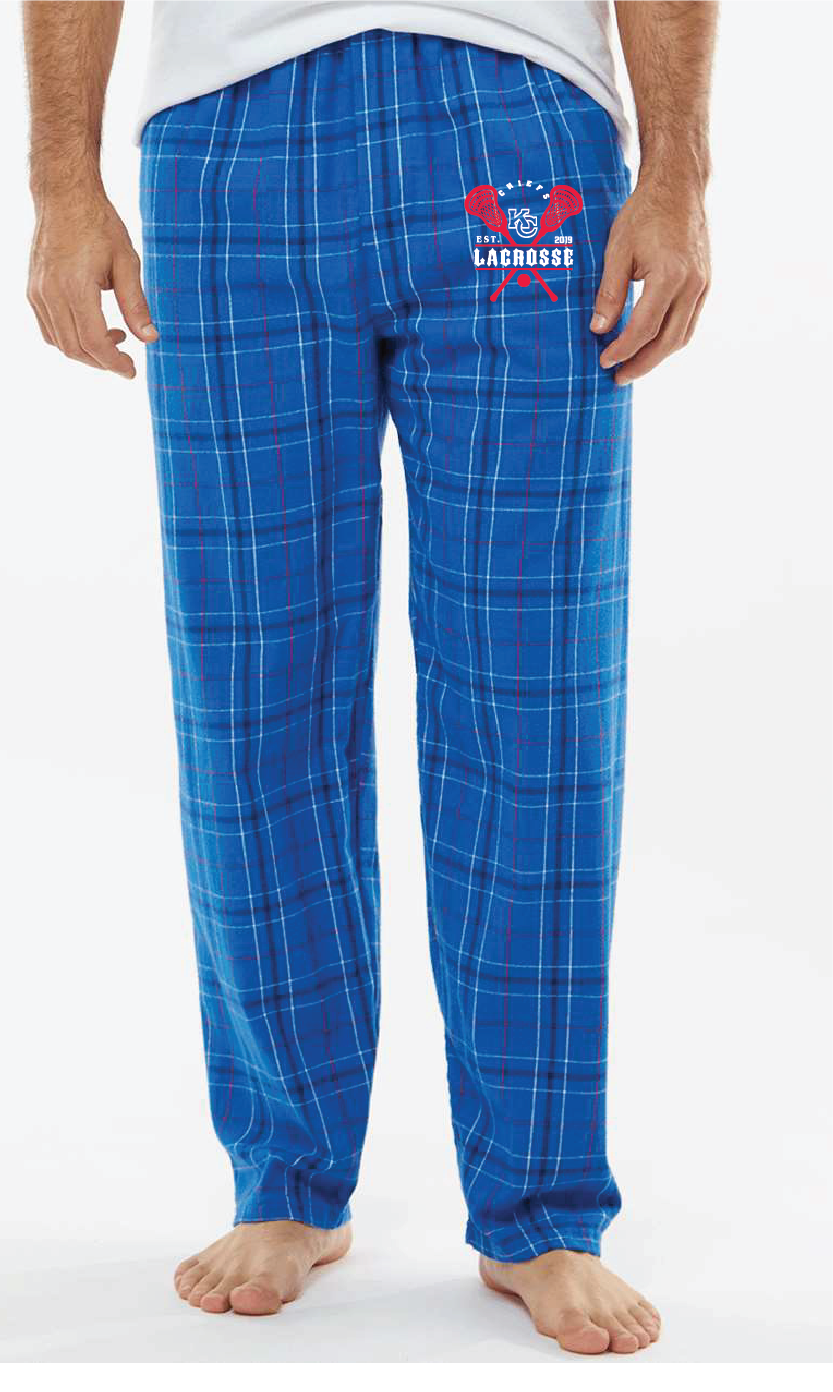 Flannel Pants / Royal / Kempsville High School Lacrosse