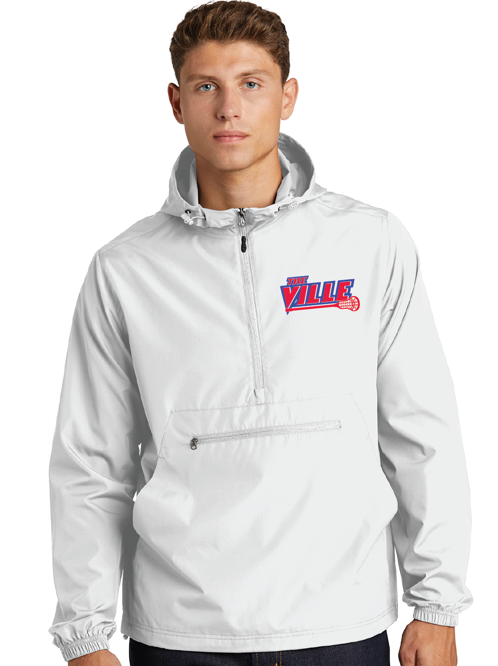 Packable Anorak / White / Kempsville High School Lacrosse