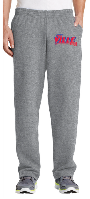 Core Fleece Sweatpant with Pockets / Athletic Heather / Kempsville High School Lacrosse