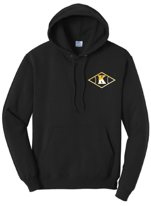 Core Fleece Pullover Hooded Sweatshirt / Black / Kellam High School Baseball