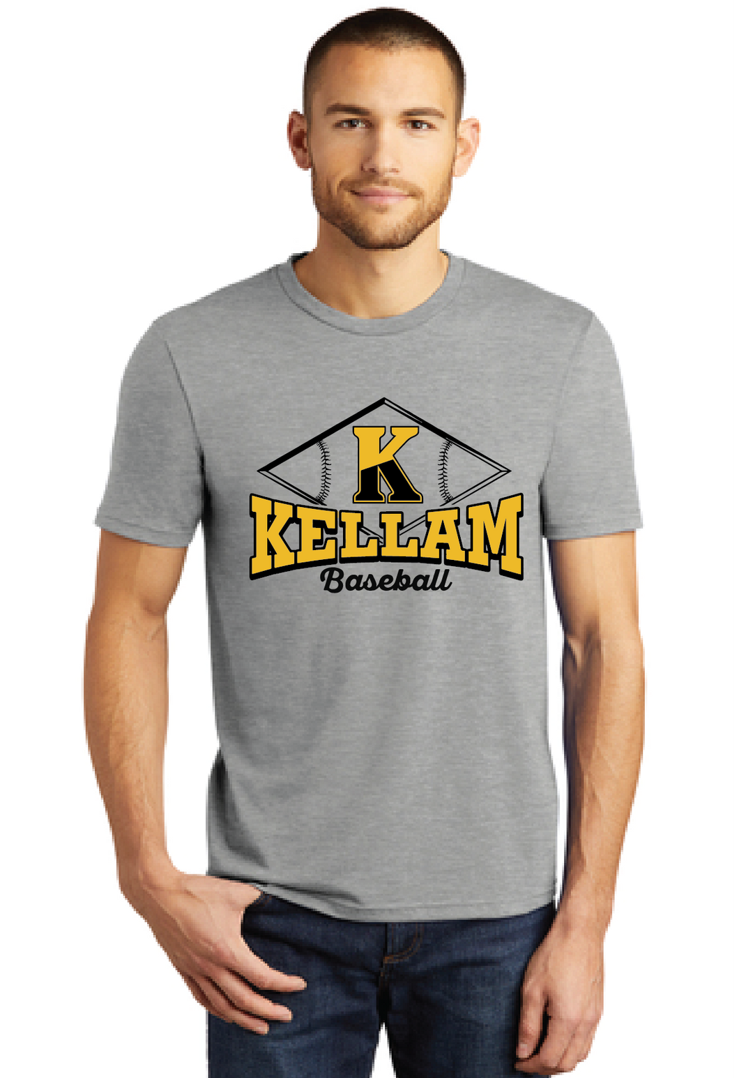 Perfect Tri Tee / Grey Frost / Kellam High School Baseball