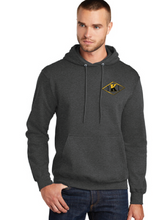 Core Fleece Pullover Hooded Sweatshirt / Dark Heather Grey / Kellam High School Baseball