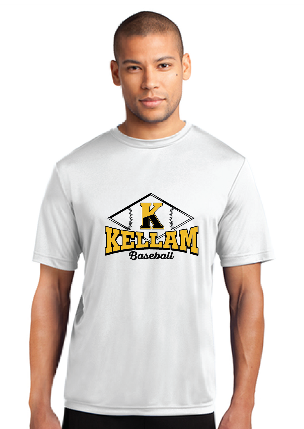 Performance Tee / White / Kellam High School Baseball