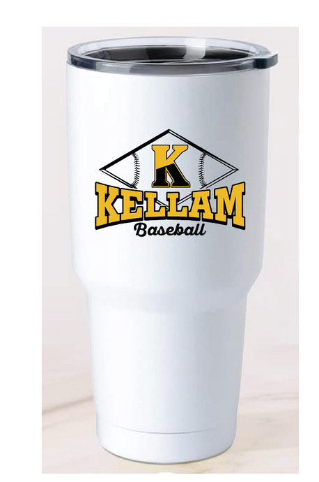 30 oz Stainless Steel Tumbler / Kellam High School Baseball