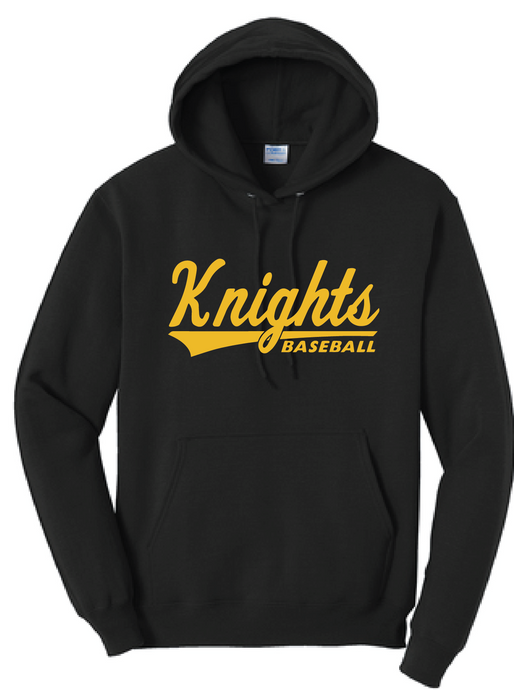 Core Fleece Pullover Hooded Sweatshirt / Black / Kellam High School Baseball