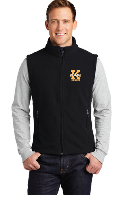 Fleece Vest / Black / Kellam High School