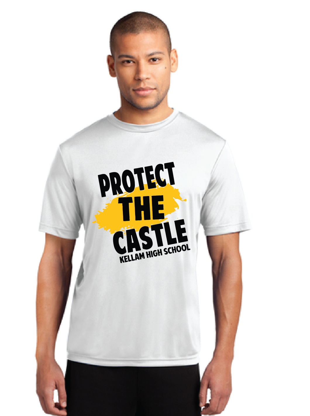 Performance Tee / White / Protect The Castle / Kellam High School Soccer