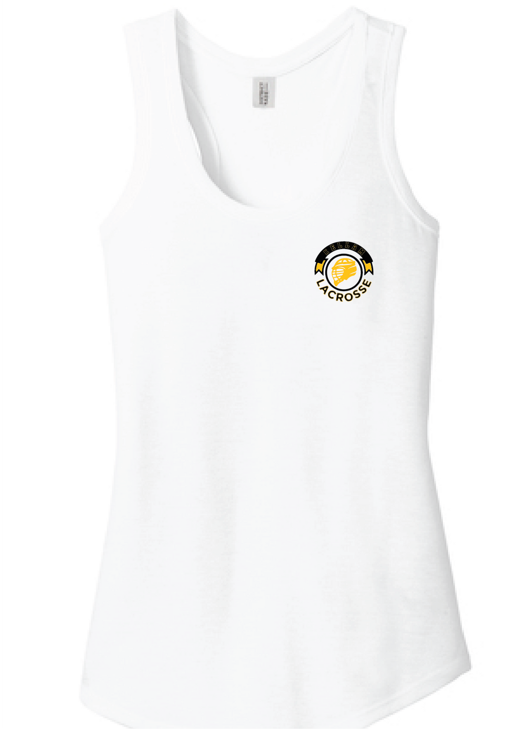 Women’s Perfect Tri Racerback Tank / White / Kellam High School Lacrosse