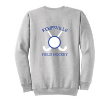 Fleece Crew Neck Sweatshirt / Ash Gray / Kempsville Field Hockey - Fidgety