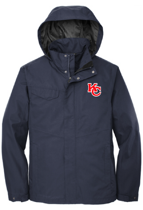Collective Outer Shell Jacket / Navy / Kempsville High School