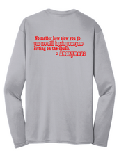 Long Sleeve Performance Tee / Silver / Kempsville High School Swim & Dive Team