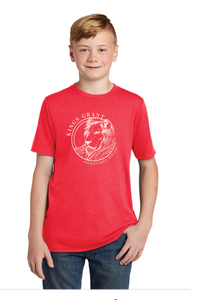Youth Perfect Tri Tee / Red / Kings Grant Elementary