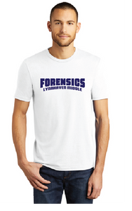 Tri-blend T-Shirt / White / Lynnhaven Middle School Forensics