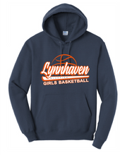 Fleece Hooded Sweatshirt / Navy / Lynnhaven Middle Girls Basketball