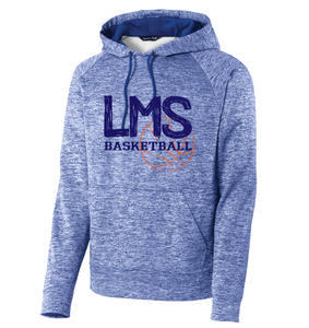 LMS Basketball Sweatshirt - Heathered Blue - Fidgety