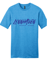 Lynnhaven Graffiti T-Shirt / Turquoise Frost / LMS - Fidgety
