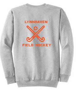 Crew Neck Sweatshirt / Ash Gray / Lynnhaven Field Hockey - Fidgety