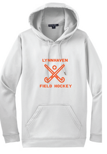 Performance Hoody Sweatshirt / White / Lynnhaven Field Hockey - Fidgety