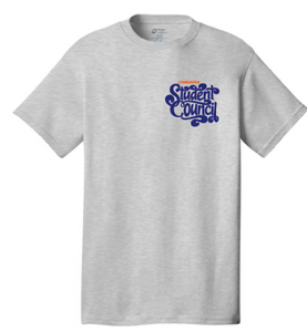 Short Sleeve Cotton T-Shirt / Ash Gray / LMS Student Council