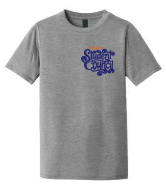Softstyle T-Shirt / Heather Gray / LMS Student Council