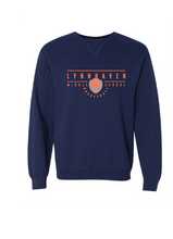 SoftSpun Crewneck Sweatshirt / Navy / Lynnhaven Middle School Basketball
