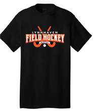 Cotton Tee / Black / Lynnhaven Field Hockey