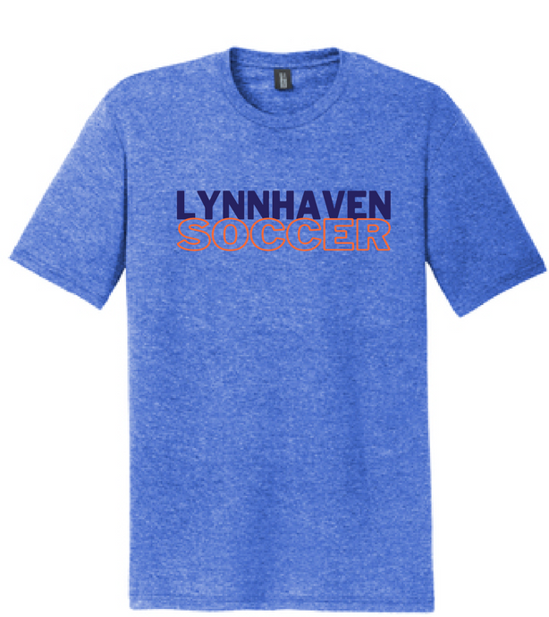 Triblend Crew T-Shirt (Youth & Adult) / Royal Frost / Lynnhaven Soccer