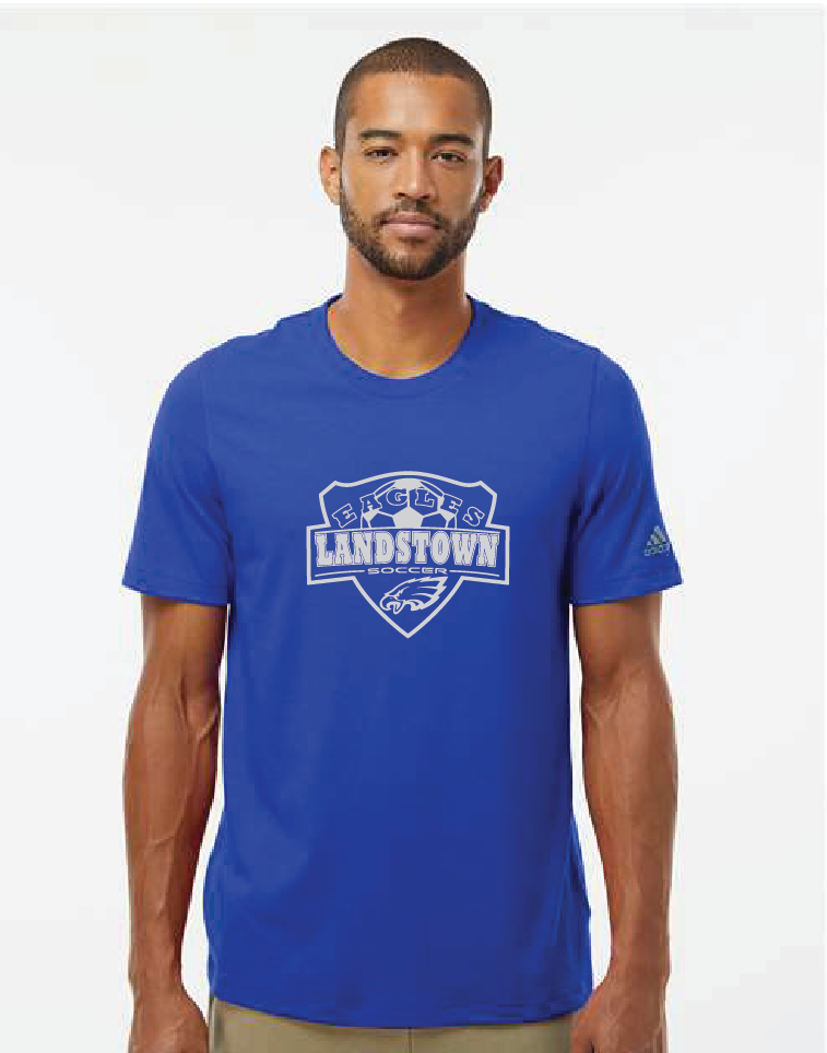 Adidas Blended T-Shirt / Royal / Landstown High School Soccer