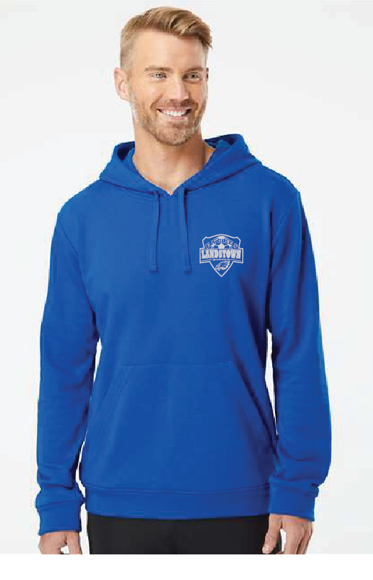 Adidas Fleece Hooded Sweatshirt / Royal / Landstown High School Soccer