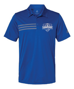3-Stripes Chest Polo / Royal / Landstown High School Soccer