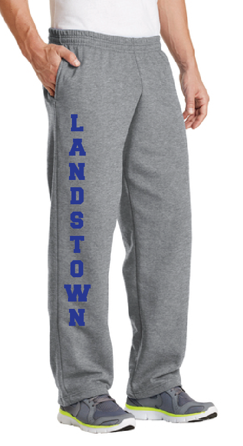 Essential Fleece Sweatpants with Pockets / Athletic Heather / Landstown High School Soccer