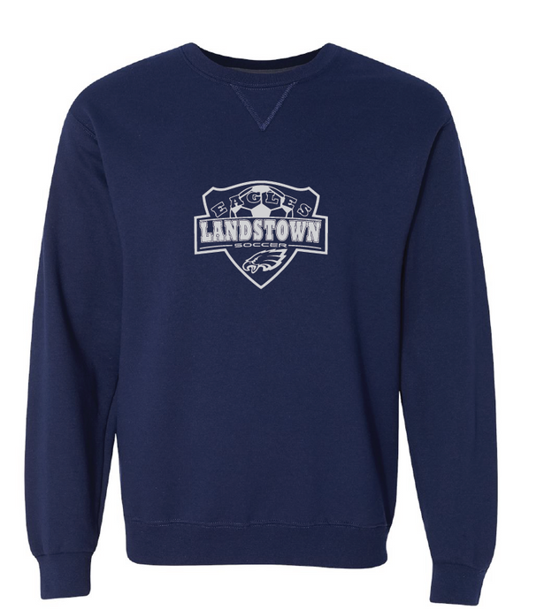 Sofspun Crewneck Sweatshirt / Navy / Landstown High School Soccer