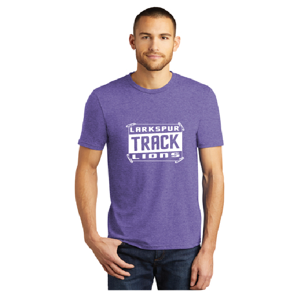 Perfect Tri Tee / Purple / Larkspur Middle Track