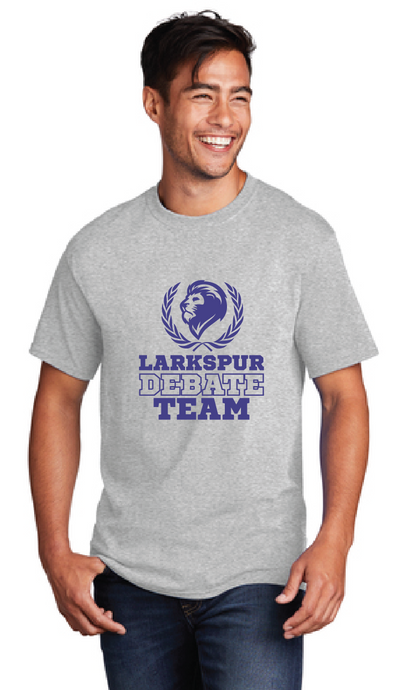 Cotton T-Shirt / Athletic Heather / Larkspur Middle School Debate Team