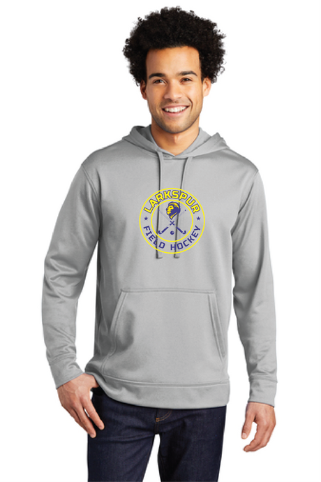 Performance Fleece Pullover Hooded Sweatshirt / Silver / Larkspur Middle School Field Hockey