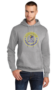 Fleece Pullover Hooded Sweatshirt / Athletic Heather / Larkspur Middle Field Hockey