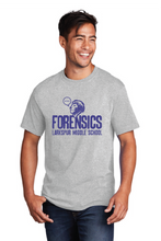 Core Cotton Tee (Youth & Adult) / Ash / Larkspur Middle School Forensics