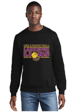Core Fleece Crewneck Sweatshirt / Black / Larkspur Middle Girls Basketball