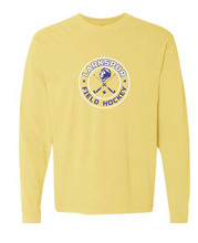 Heavyweight Ring Spun Long Sleeve Tee / Butter / Larkspur Middle School Field Hockey