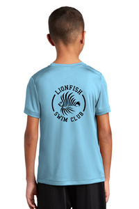 Performance UV Pro Tee (Youth & Adult ) / Light Blue / Lionfish Swim Club