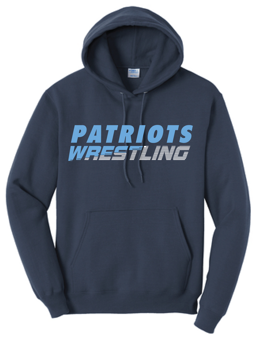 Patriots Fleece Hooded Sweatshirt (Youth & Adult) / Navy / FC Wrestling