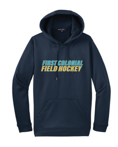 Performance Fleece Hooded Pullover / Navy / FC Field Hockey - Fidgety