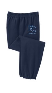 Fleece Sweatpants with Pockets / Navy / FC Wrestling