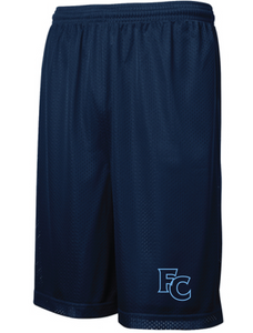 Classic Mesh Basketball Shorts (Youth & Adult) / Navy / FC Wrestling