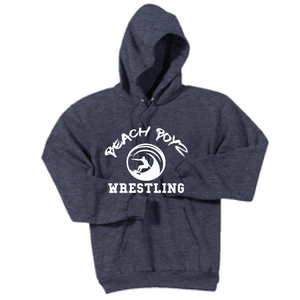 Heather 2025 navy hoodie
