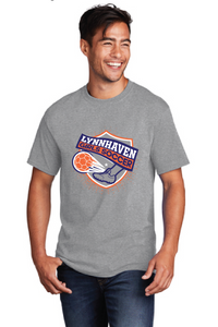 Core Cotton Tee (Youth & Adult) / Athletic Heather / Lynnhaven Girls Soccer