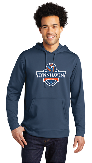 Fleece Performance Hoody/ Navy / Lynnhaven Middle Volleyball