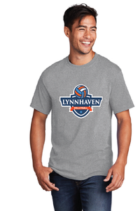 Cotton T-Shirt / Athetic Heather / Lynnhaven Volleyball