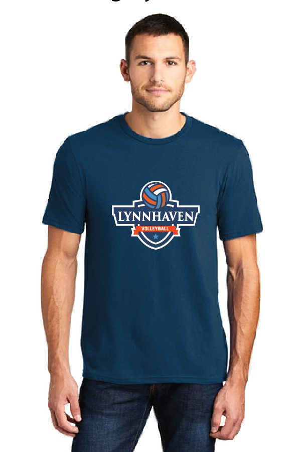 Softstyle Short Sleeve T-Shirt / Neptune Blue / Lynnhaven Middle Volleyball